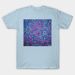 Zen Doodles in Purples & Blues T-Shirt